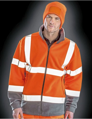 RES-R329X-Safety Microfleece Jacket